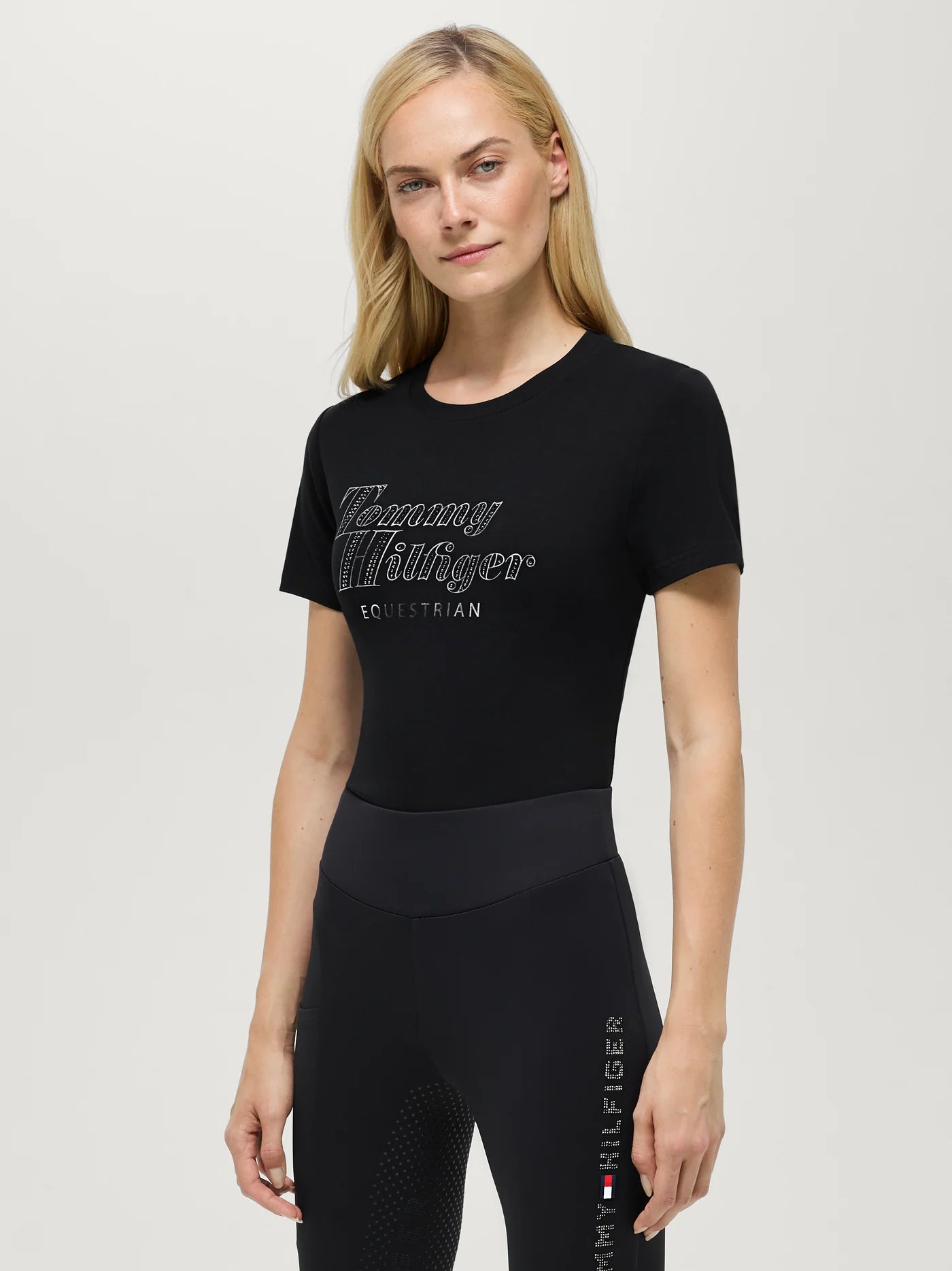 T-Shirt Malibu rhinestone - Tommy Hilfiger SS26