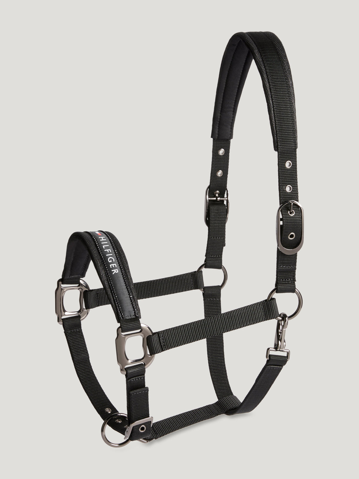 Tommy Hilfiger set licol et longe à strass Yale Shine noir