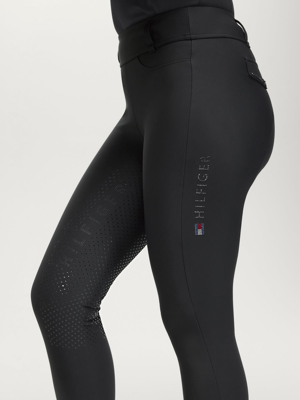 Tommy Hilfiger Pantalon d'équitation hybride d'hiver à strass Highland AW26