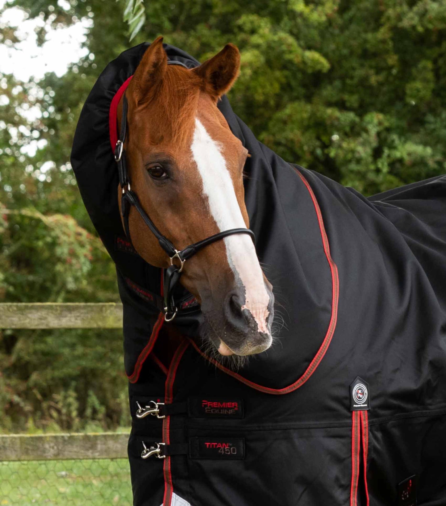 Couverture imperméable, Titan 450gr cou-amovible - Premier Equine