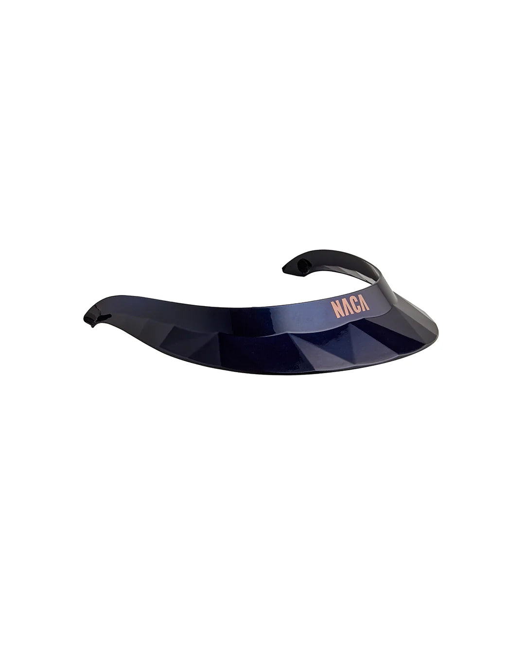 Visière large Bleu Saphir, Brillante (vendu séparément du casque) - NACA