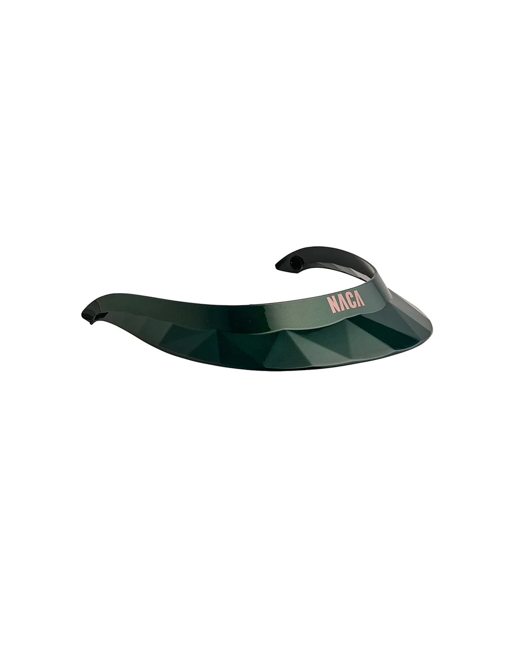 Visière large Emerald Green, Brillante (vendu séparément du casque) - NACA