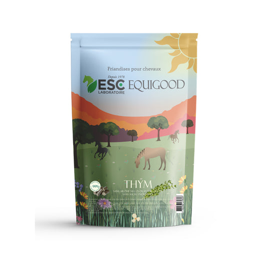 Equigood Thym - Friandises pour chevaux - ESC Laboratoire