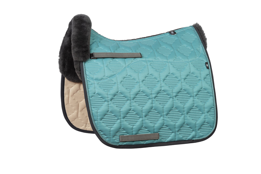 Tapis Woven piping Lustre ocean - Mattes 25