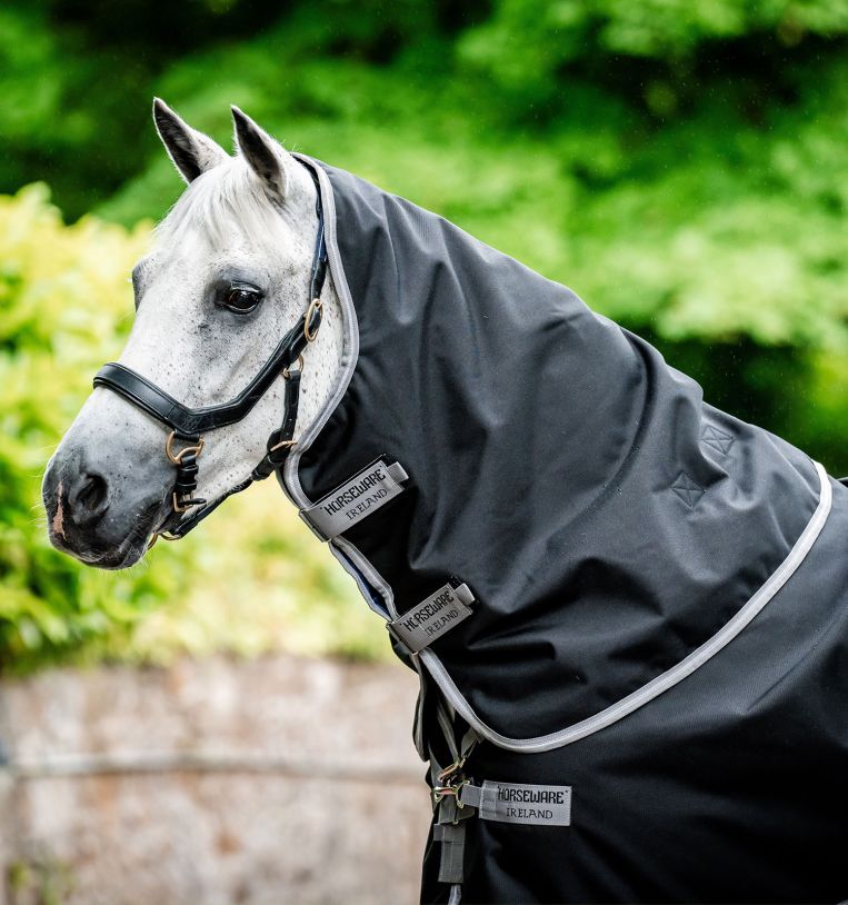 Amigo Bravo 12 plus, Black/Titanium, 250gr - Horseware