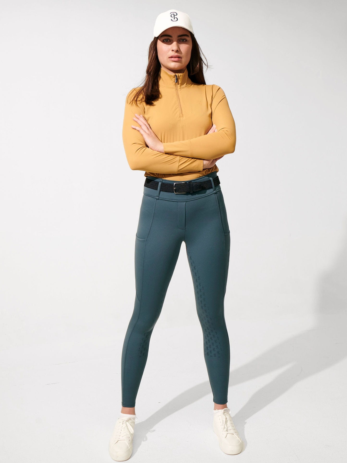 Legging Katja Full Grip, Smokey teal - Ps of Sweden 2024