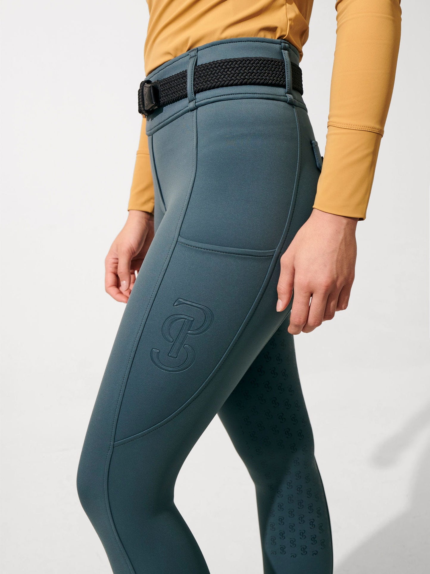 Legging Katja Full Grip, Smokey teal - Ps of Sweden 2024