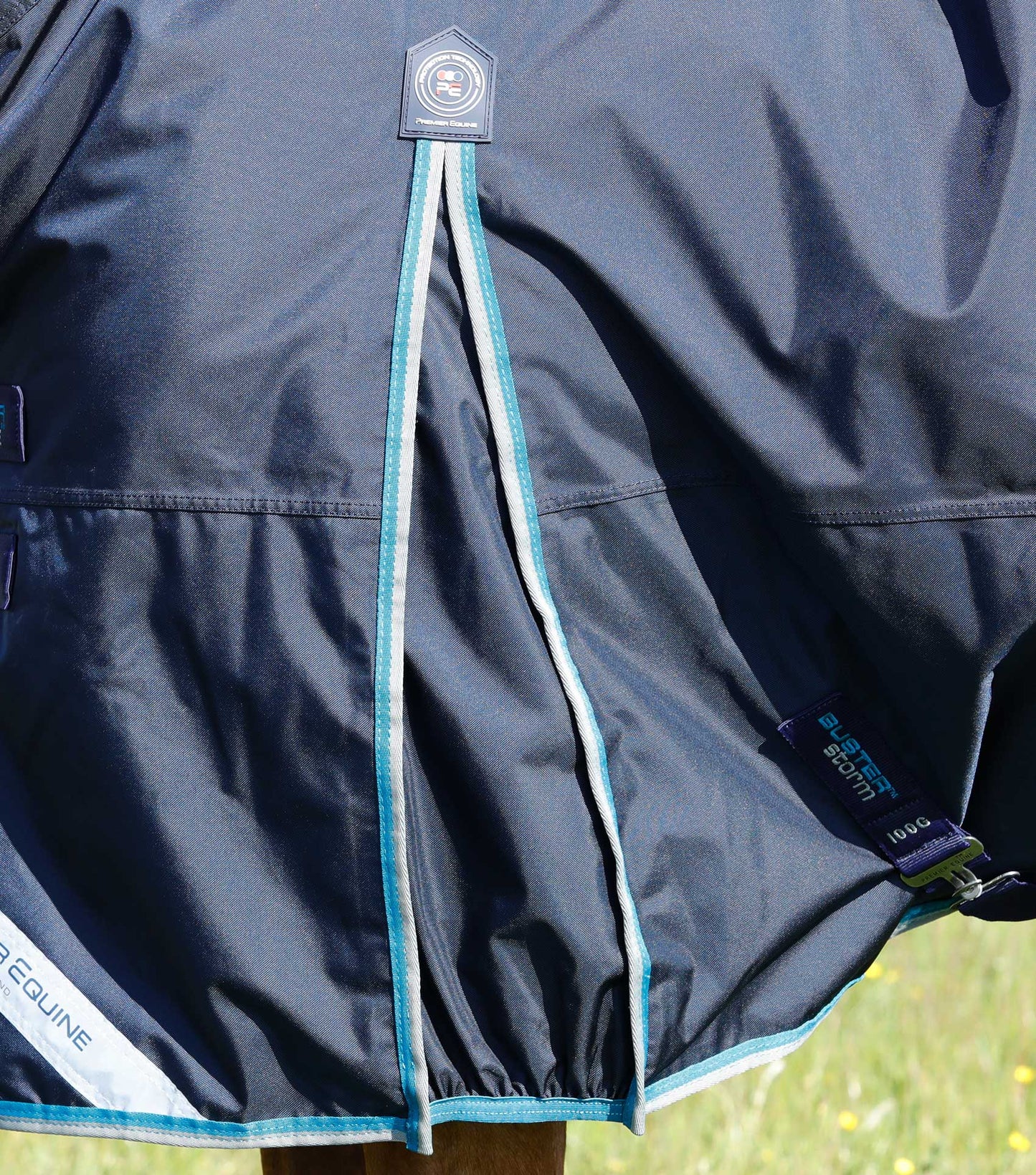 Couverture imperméable, Buster Storm 100gr avec cou - Premier Equine