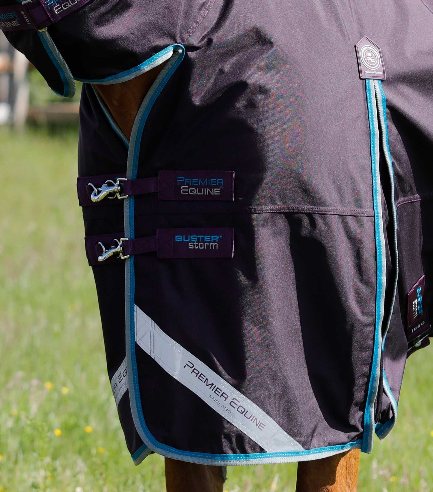Couverture imperméable, Buster Storm 100gr avec cou - Premier Equine