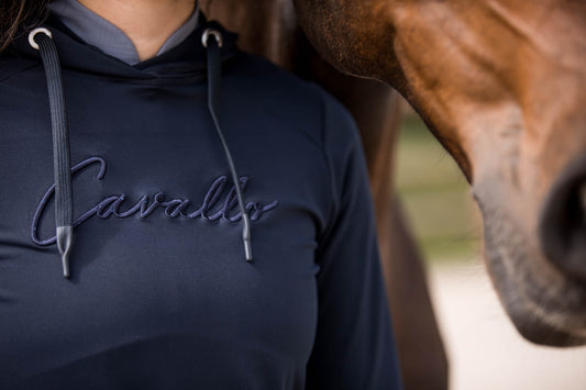 Caval all Year Hoodie, Darkblue - Cavallo SS24