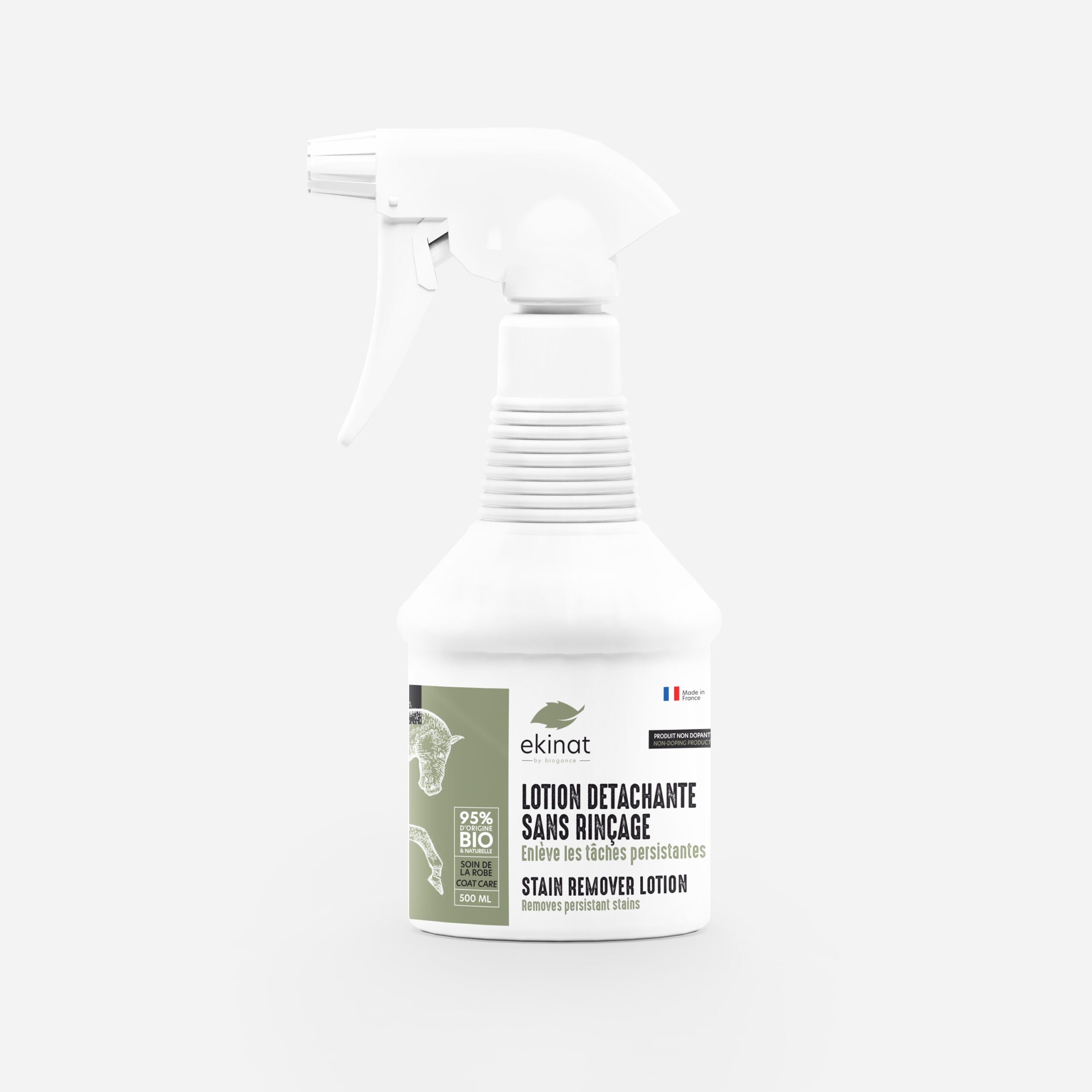 Lotion détachante sans rinçage, 500ml - Ekinat