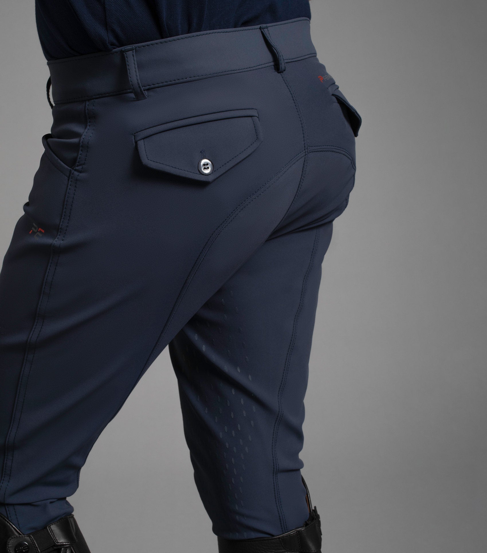 Pantalon d'équitation homme - bleu marine - full seat grip Pantalon d'équitation homme - bleu marine - full seat grip