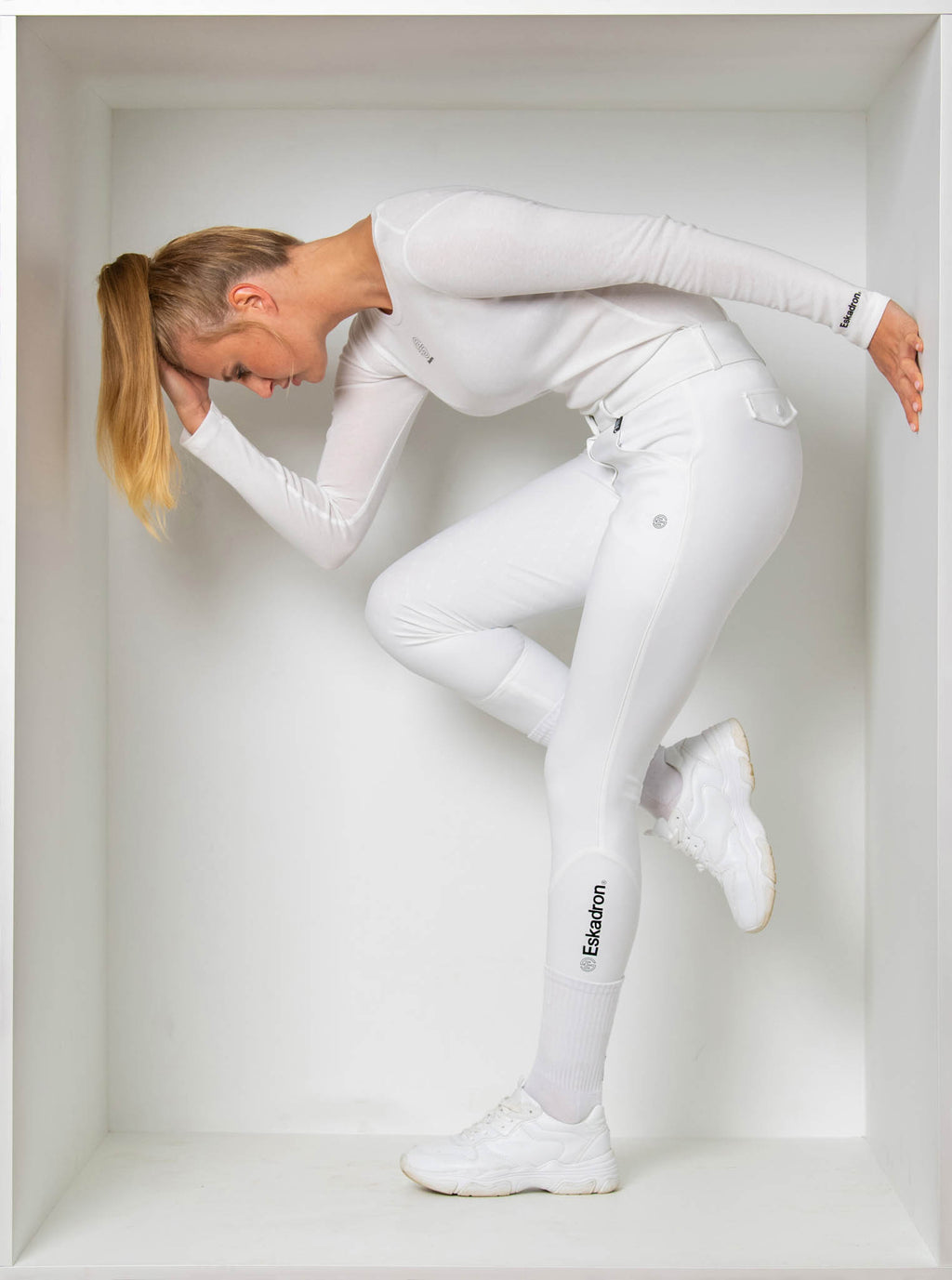 Pantalon d'équitation, white - Eskadron Dynamic