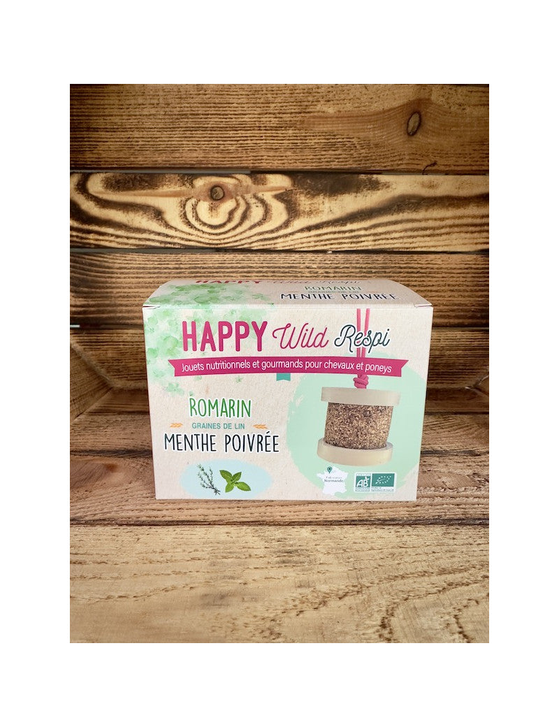Happy wild Respi, Menthe poivrée - Romarin Bio. - Happy Crackers