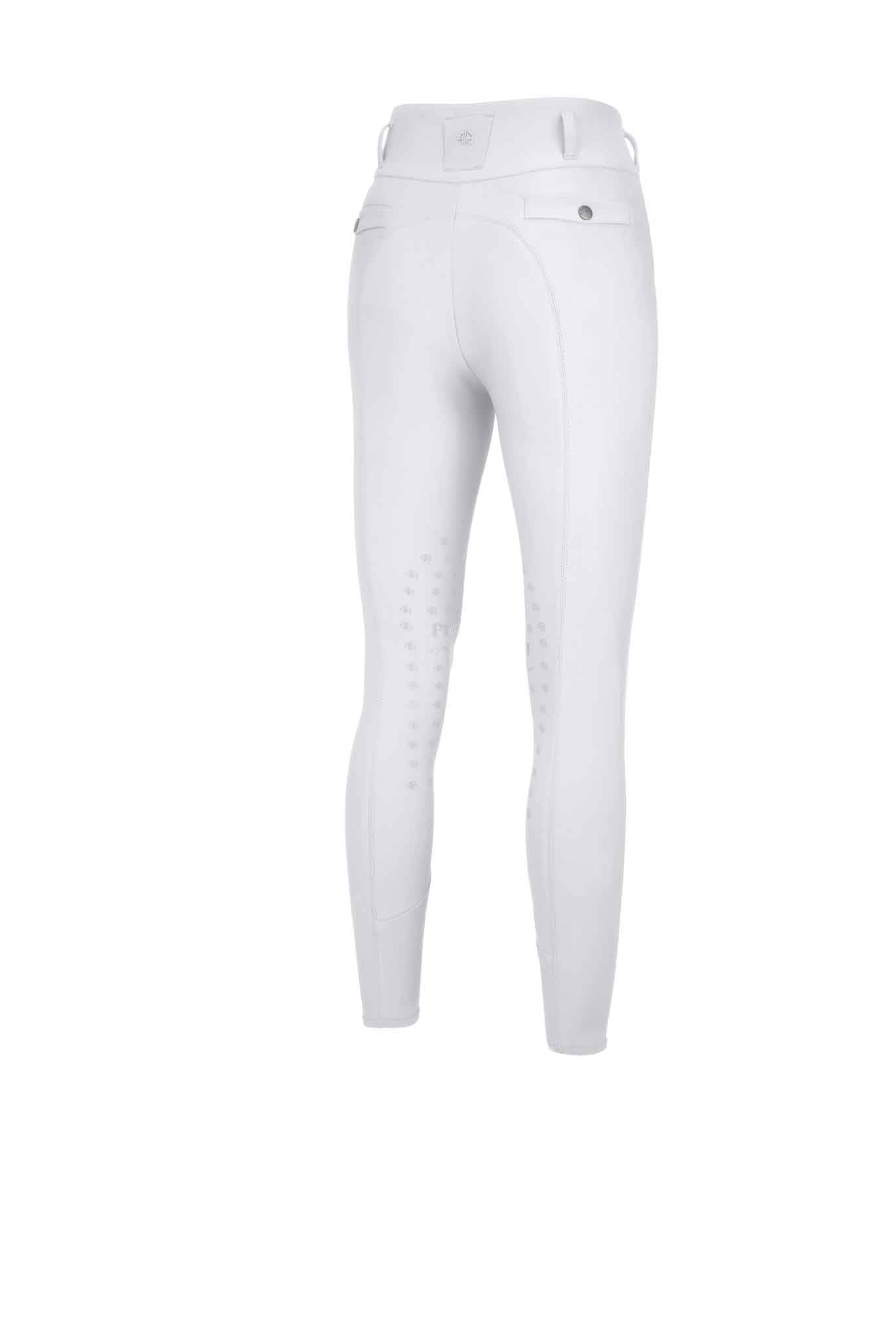 Pantalon genoux grip Highwaist, Blanc - Pikeur AH 2023