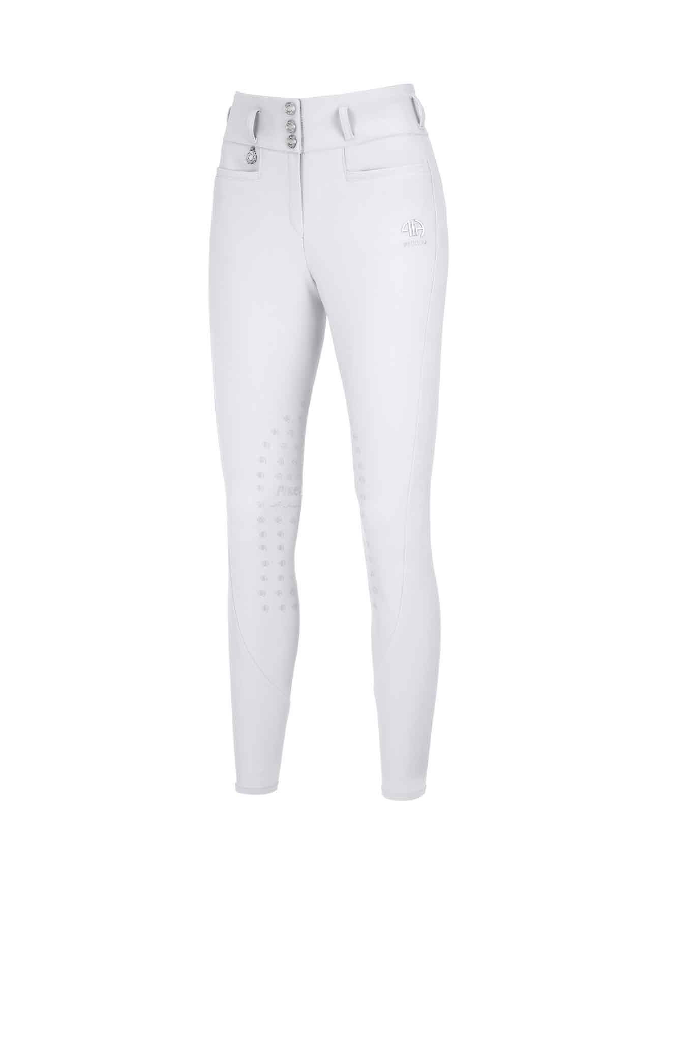 Pantalon genoux grip Highwaist, Blanc - Pikeur