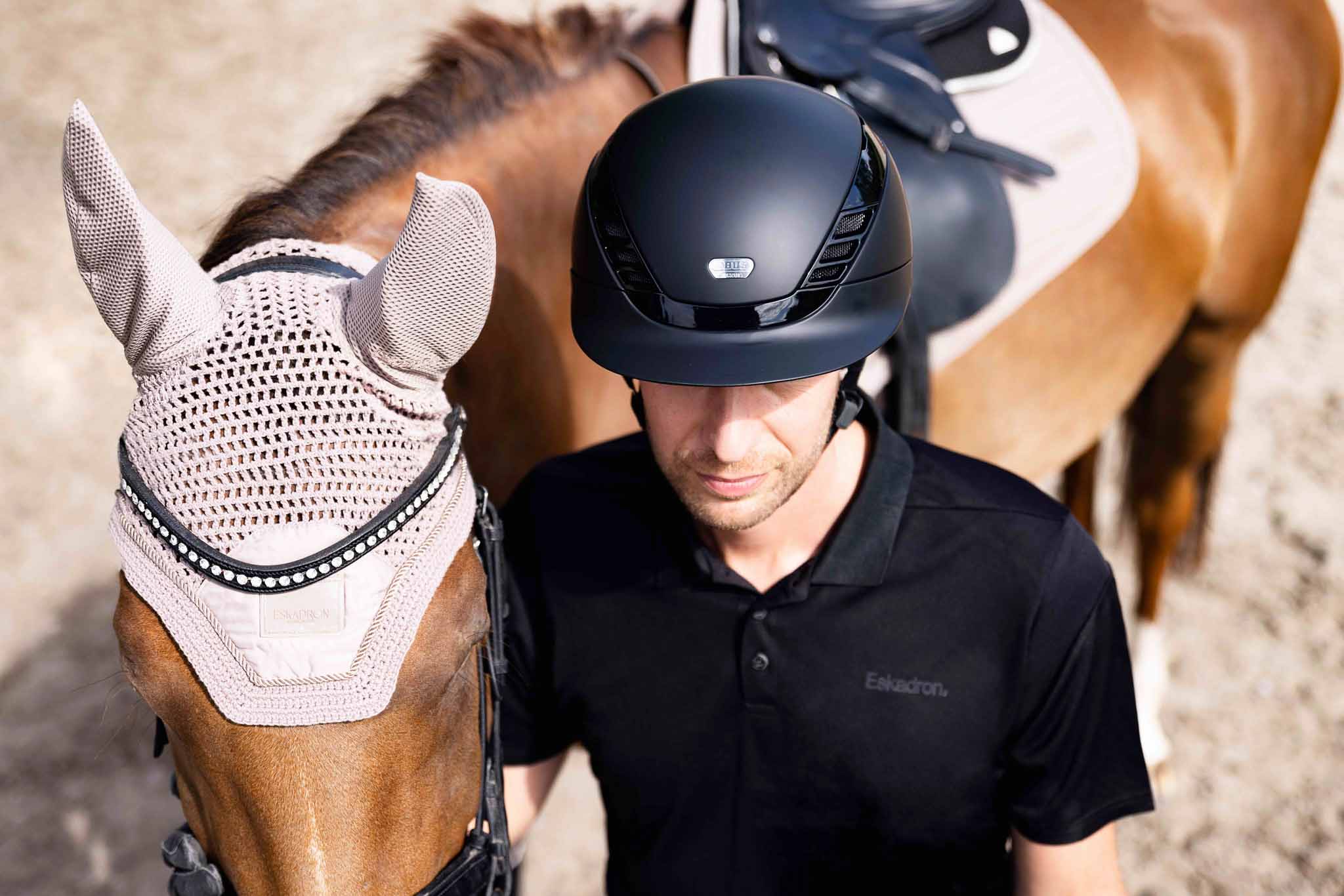 Casque d'équitation AirLuxe PURE, Black - ABUS Pikeur