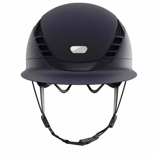 ABUS Pikeur Casque d'équitation à finition textile et brillants AirLuxe Supreme