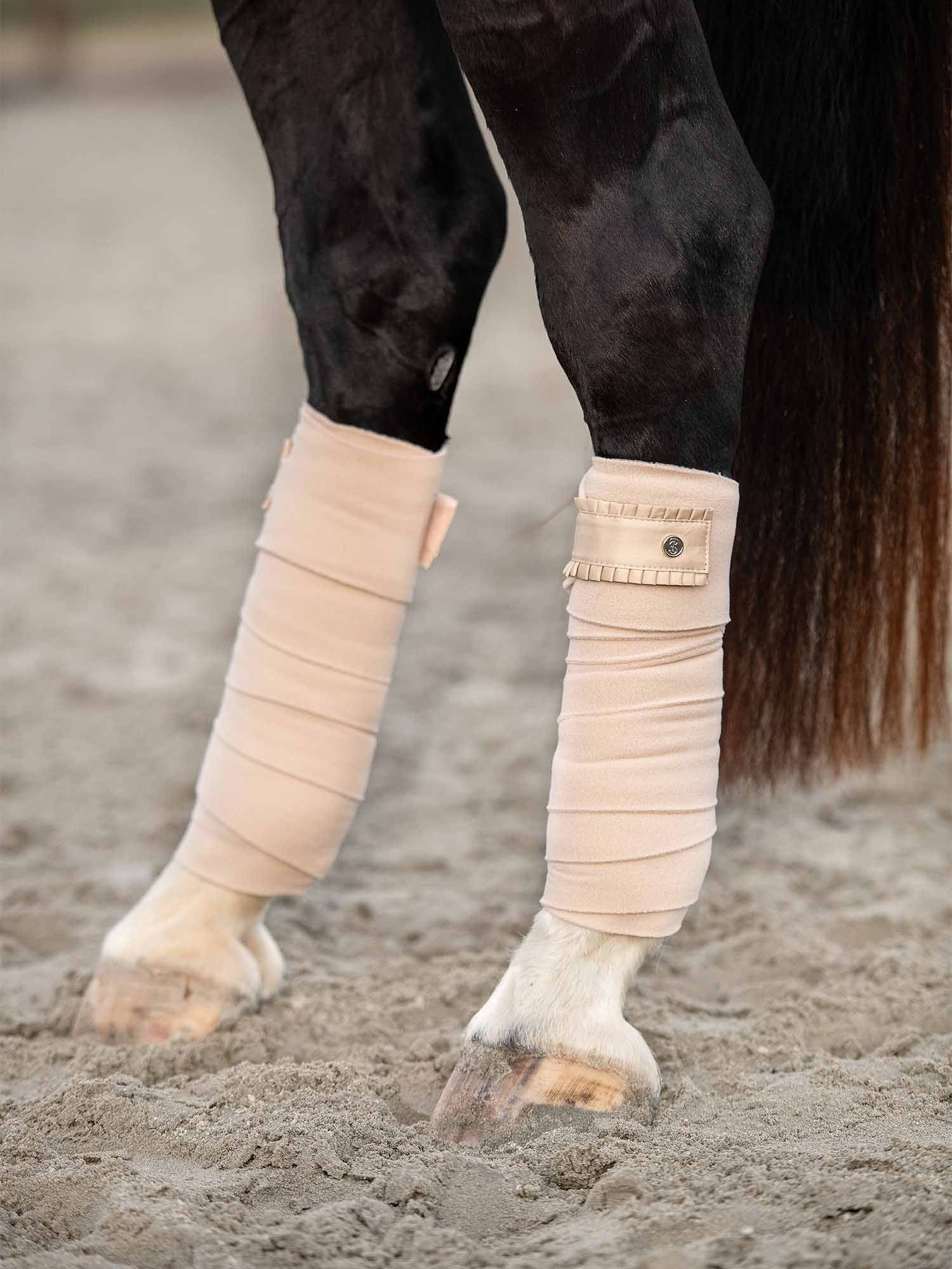Bandes de polos Ruffle, Sand - Ps of Sweden