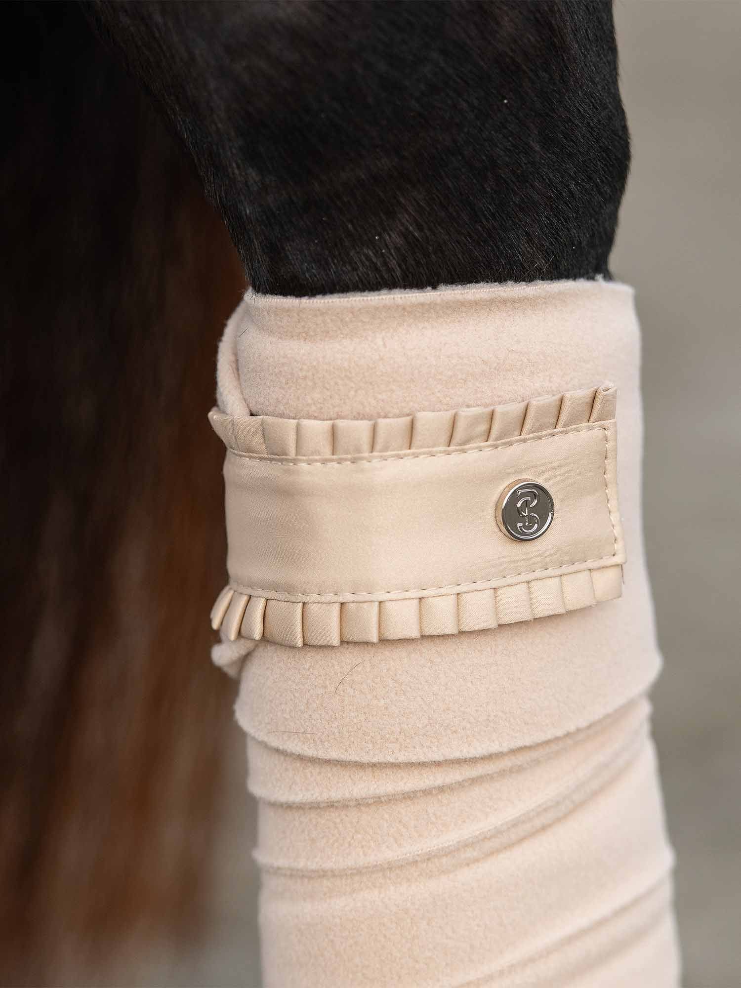 Bandes de polos Ruffle, Sand - Ps of Sweden