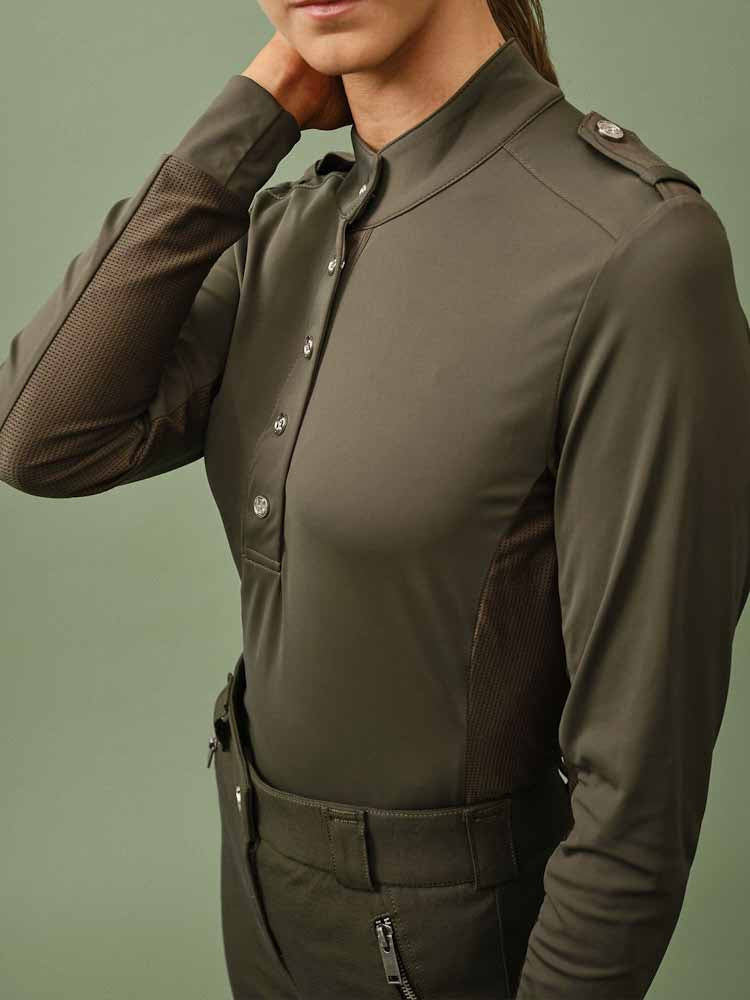 Base layer Chicki, Forest Green - Ps of Sweden SS 23