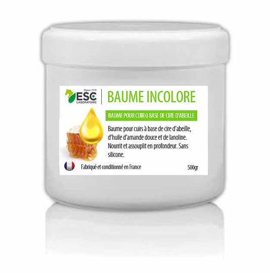 Baume pour cuir incolore nourrissant - ESC Laboratoire