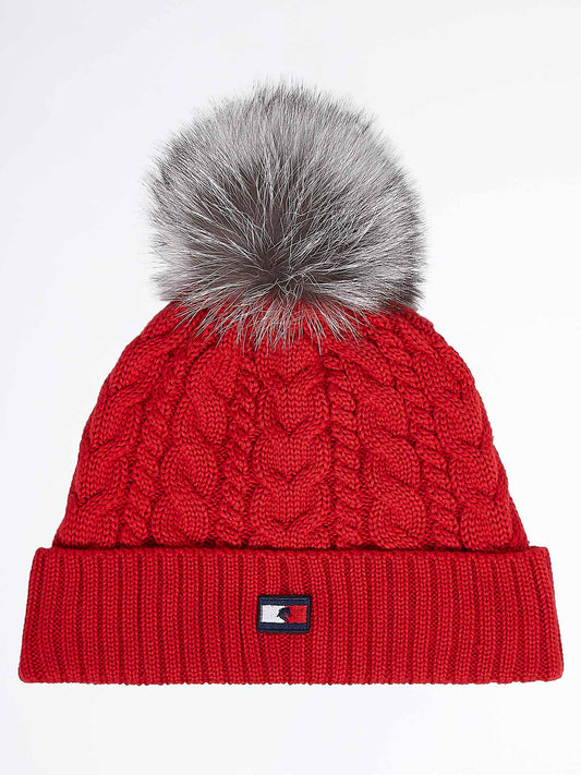 Beanie Primary Red - Tommy Hilfiger Equestrian
