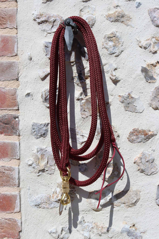 Ethologisches Lanyard 3,70 m, Bordeaux - Brockamp