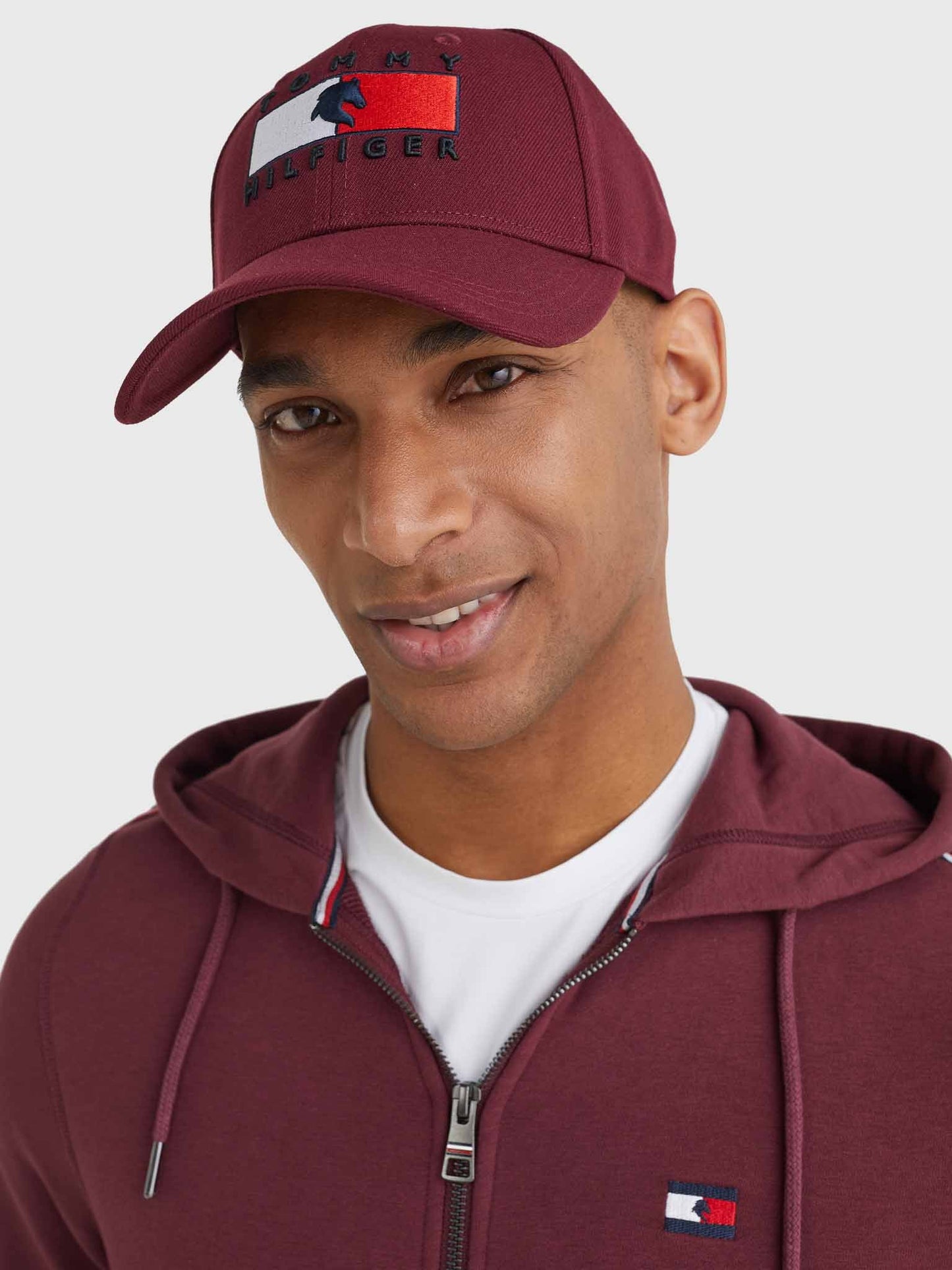Casquette Unisexe, Rouge - Tommy Hilfiger Equestrian SS22