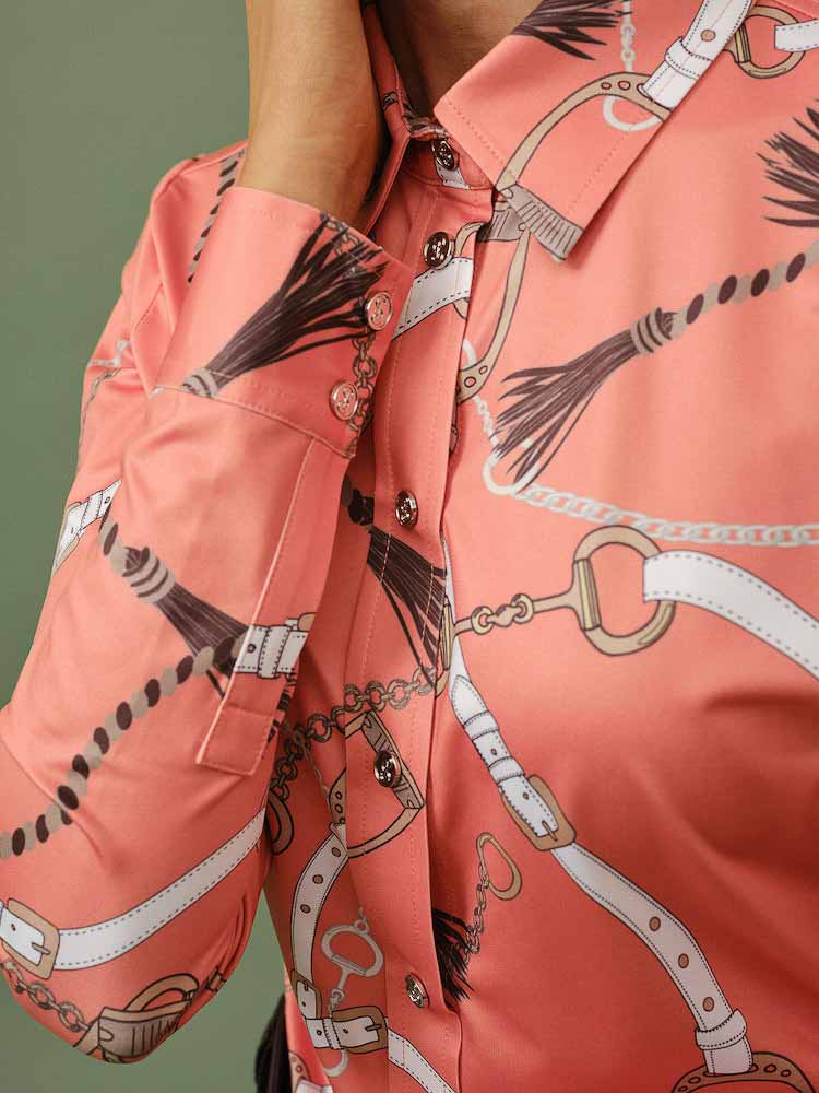 Chemise Harley, Coral  - Ps of Sweden SS 23