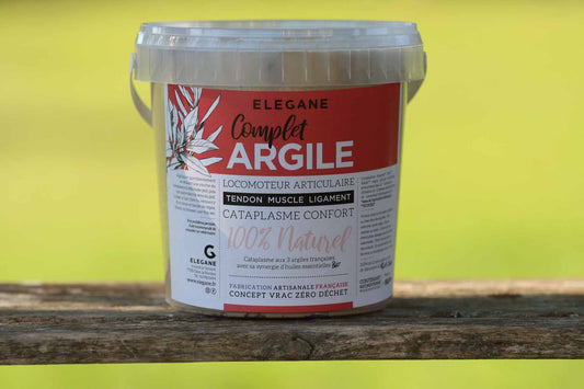 Complet Argile, Argile pour chevaux - 3kg - Elegane
