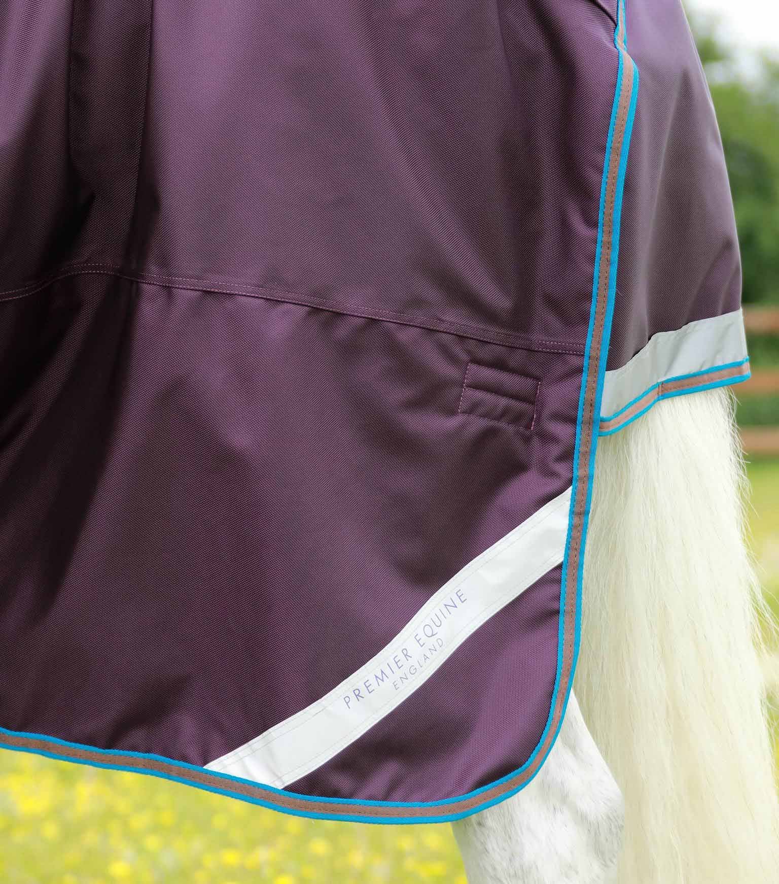 Couverture imperméable, Titan 200gr Purple, cou amovible - Premier Equine