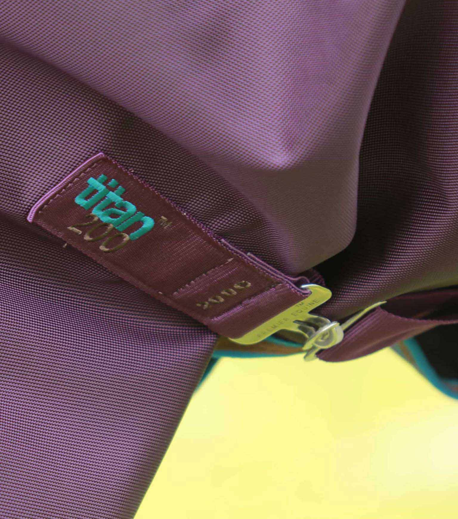 Couverture imperméable, Titan 200gr Purple, cou amovible - Premier Equine