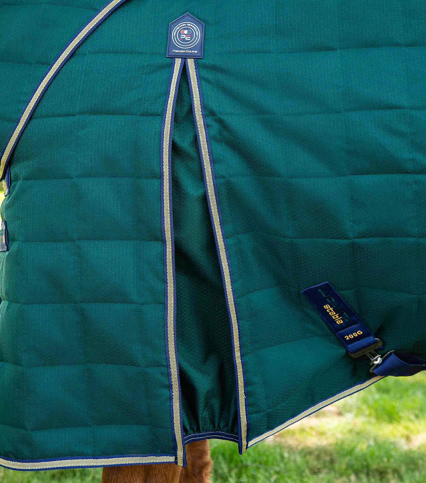 Couverture de box Lucanta & couvre cou, 200gr - Premier Equine