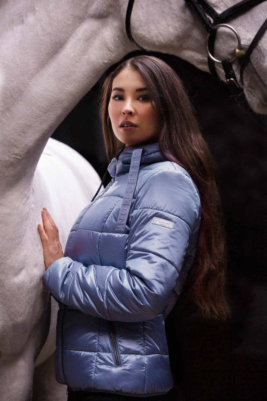 Nayla down jacket, Sky blue - Pikeur Selection FW21