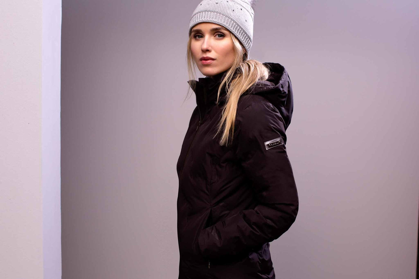 Yasmin down jacket, Dark coffee - Pikeur Classic FW21