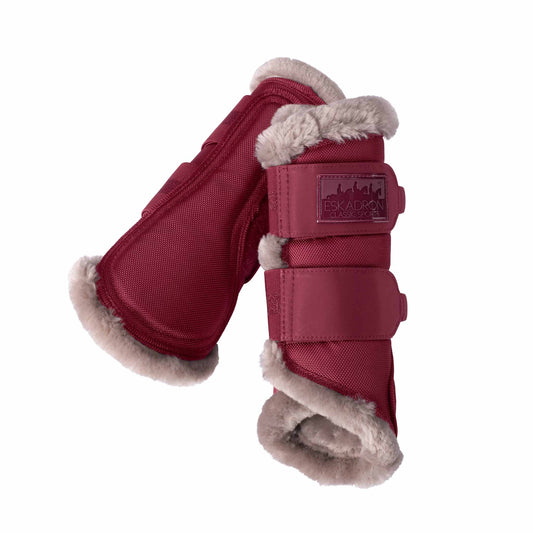 Fauxfur Gaiters, Rustic red - Eskadron Classic Sports FW 21