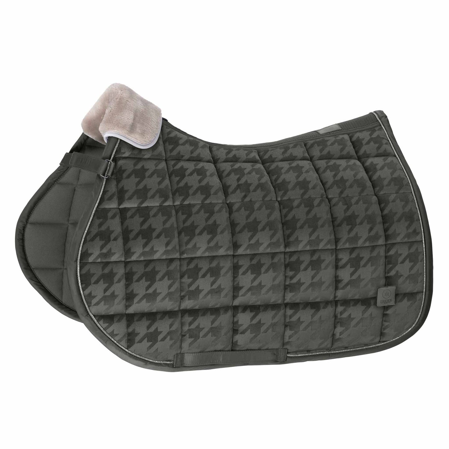 Velvet Stamp Rug, Dark Olive - Eskadron Essence 22/23