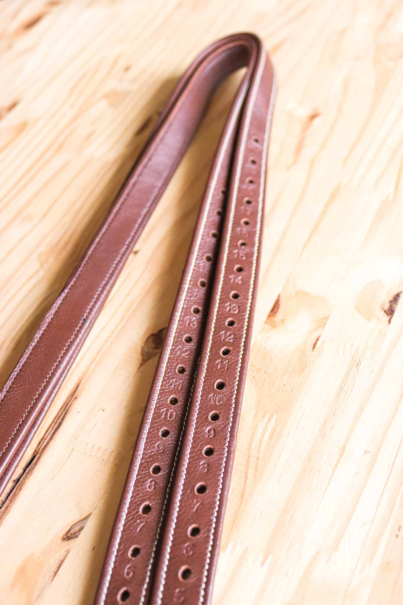 Steigbügelriemen aus Leder - Cavaletti