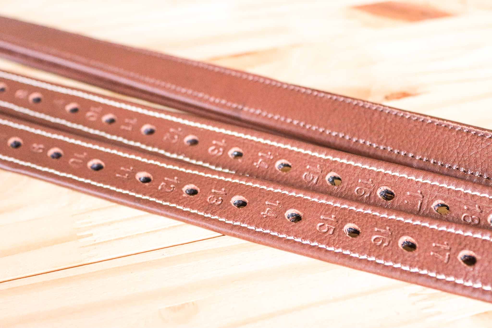 Steigbügelriemen aus Leder - Cavaletti