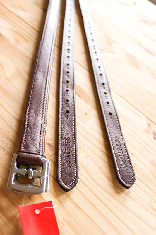 Leather stirrup leathers - Cavaletti