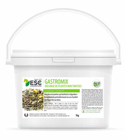 Gastromix - Digestion et acidité gastrique cheval - ESC Laboratoire