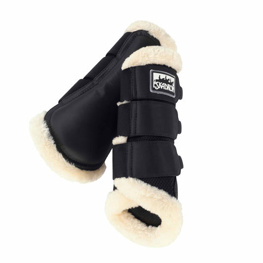 Gaiters Mesh tendon boots Fauxfur - Eskadron