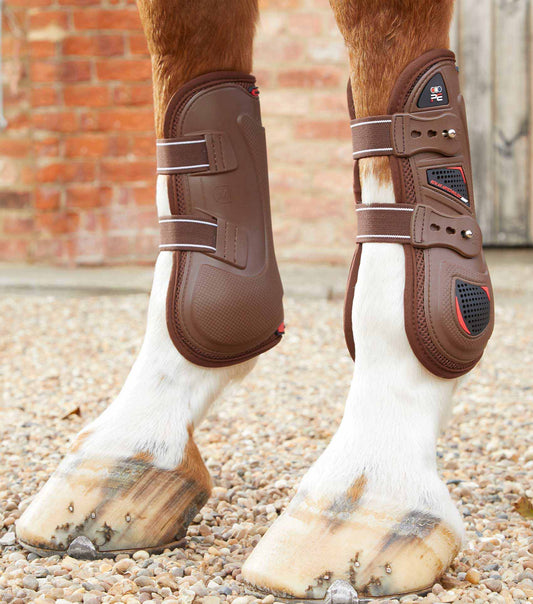 Kevlar Airtechnology Gaiters, brown - Premier equine