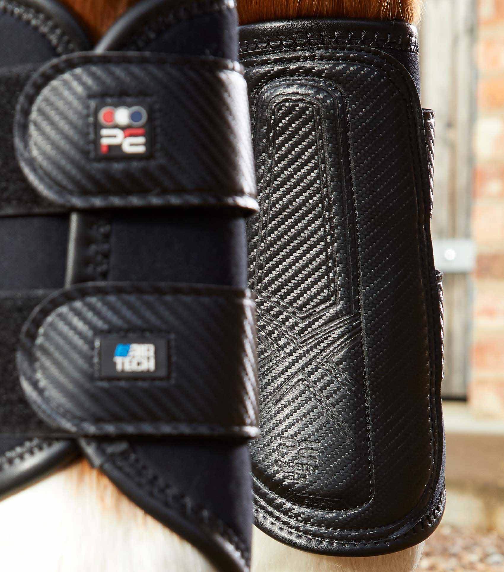 Carbon Air-Tech Double Dressurgamaschen - Premier Equine