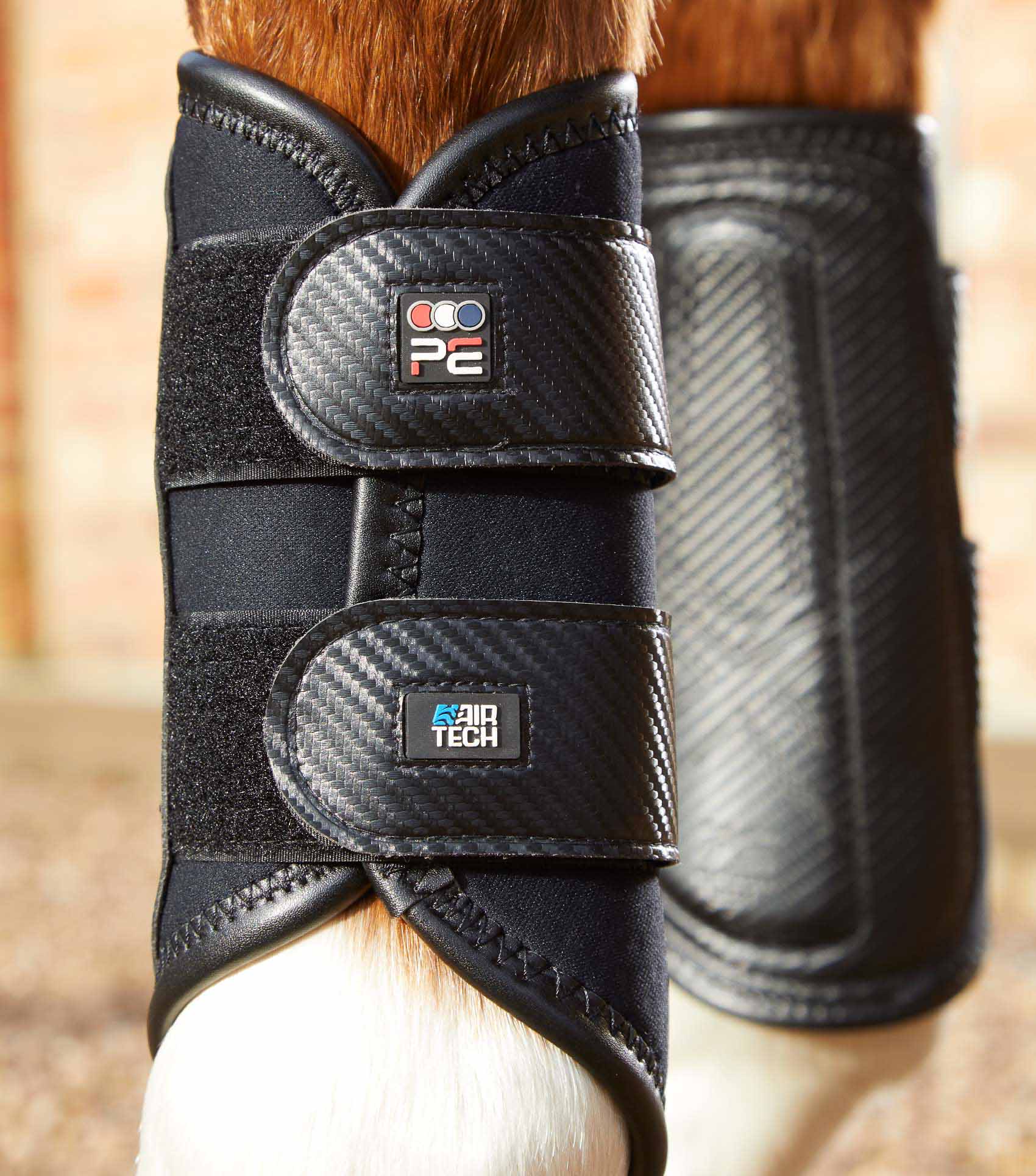 Carbon Air-Tech Double Dressurgamaschen - Premier Equine