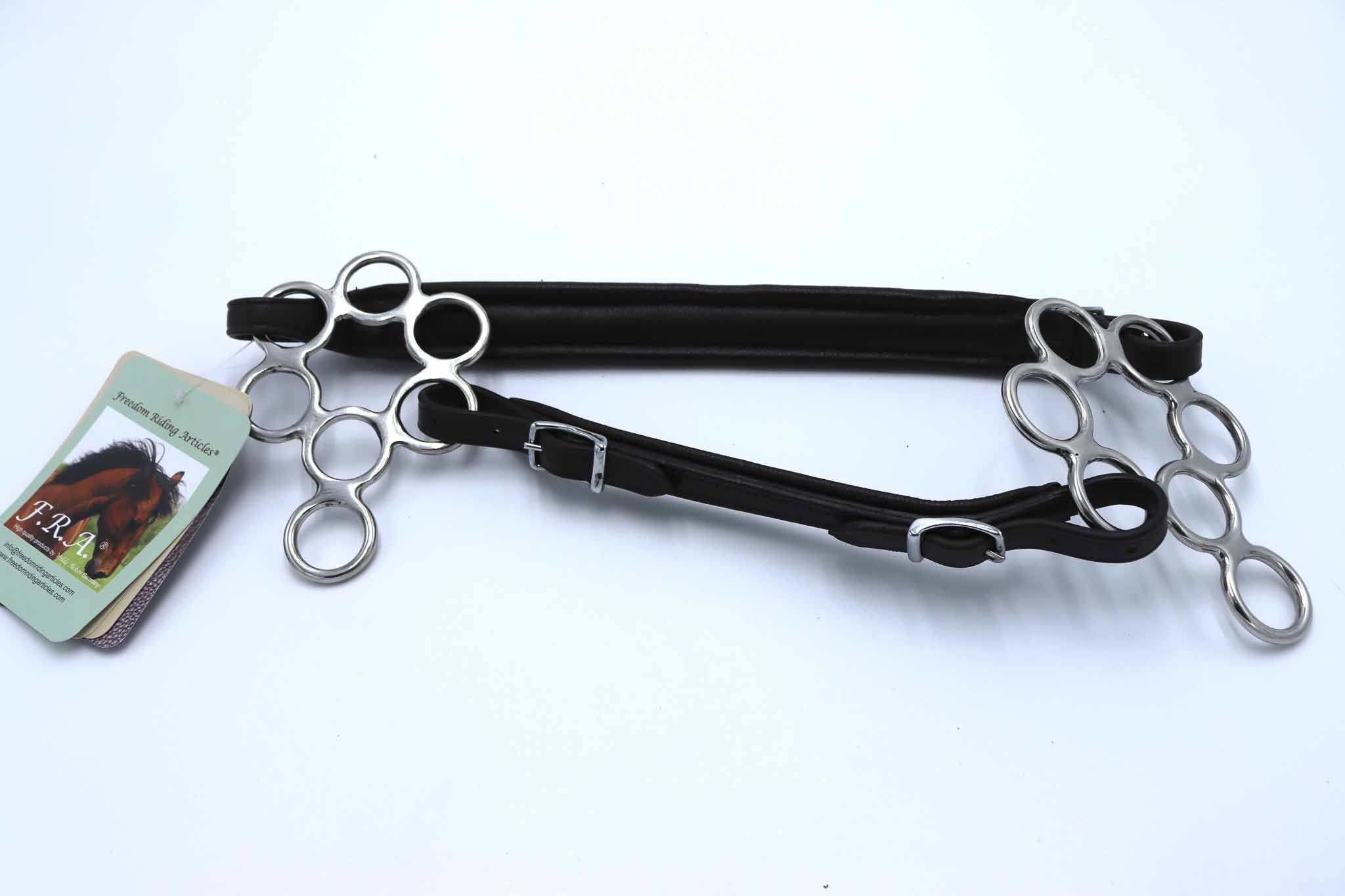 Hackamore Cuir branches Flower - F.R.A Freedom Riding Articles