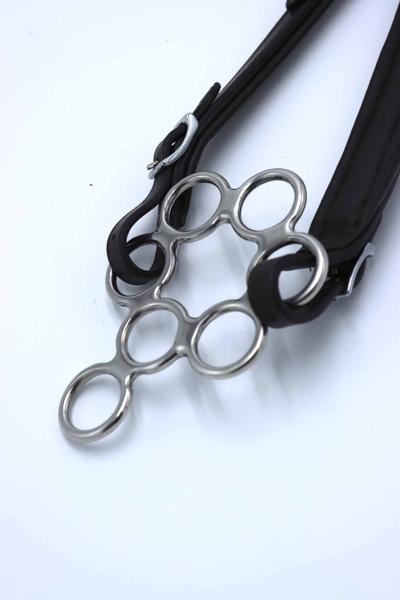 Hackamore Cuir branches Flower - F.R.A Freedom Riding Articles