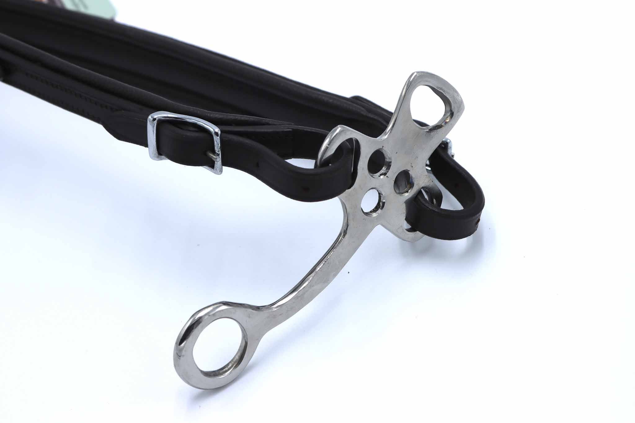 Hackamore Cuir branches Justin - F.R.A Freedom Riding Articles