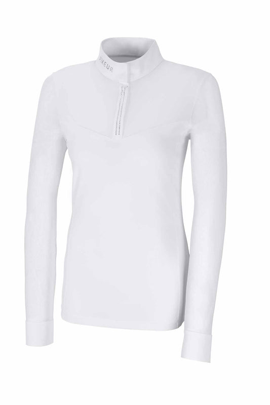 Elonie Competition Top, White - Pikeur FS22